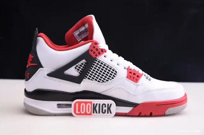 Rep 4 Air Jordan Red (2020) Fire DC7770-160 Retro 0508